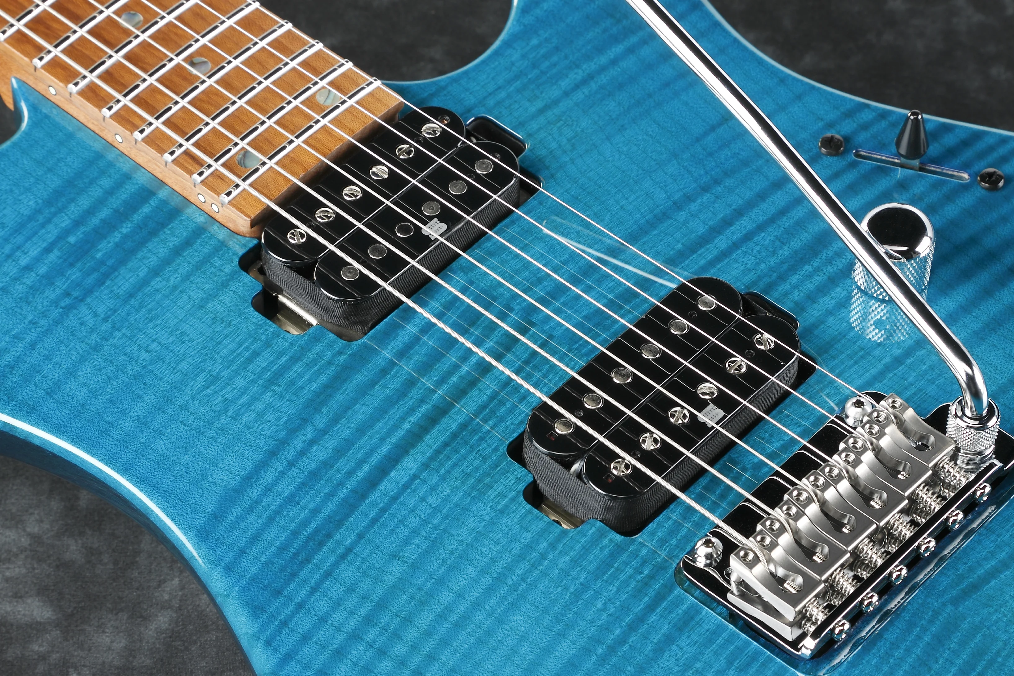 MM1-TAB Martin Miller Signature Transparent Aqua Blue E-Gitarre